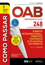 Como Passar Oab – Direito Internacional, Humanos E Filosofia