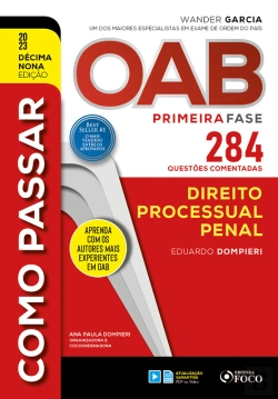 Bertrand.pt - Como Passar Oab –  Direito Processual Penal