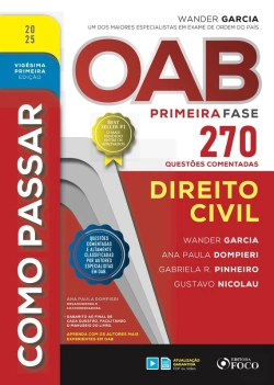 Bertrand.pt - Como Passar Oab Primeira Fase - 270 Questões Comentadas - Direito Civil