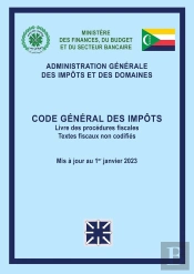 Comores - Code General Des Impots 2023