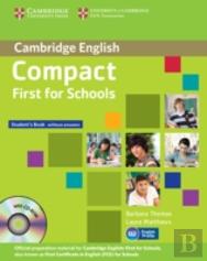 Compact First For Schools Student'S Book Without Answers With Cd-Rom