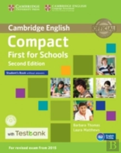 Bertrand.pt - Compact First For Schools Student'S Book Without Answers With Cd-Rom With Testbank