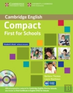 Bertrand.pt - Compact First For Schools Student'S Pack (Student'S Book Without Answers With Cd-Rom, Workbook Without Answers With Audio Cd)