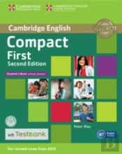 Compact First Student'S Book Without Answers With Cd-Rom With Testbank