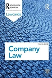 Company Lawcards 2012-2013