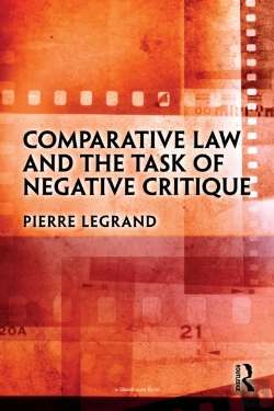 Bertrand.pt - Comparative Law And The Task Of Negative Critique