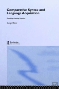 Bertrand.pt - Comparative Syntax And Language Acquisition