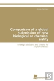 Comparison Of A Global Submission Of New Biological Or Chemical Entity