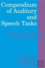 Compendium Of Auditory And Speech Tasks