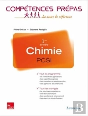 Competences Prepas : Chimie ; Pcsi 1re Année