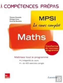 Bertrand.pt - Competences Prepas : Maths ; Mpsi 1re Année