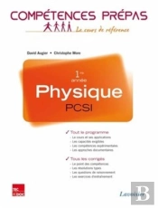 Competences Prepas : Physique ; Pcsi 1re Année