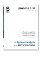Competencia Territorial En La Jurisprudencia Del Tribunal Supremo