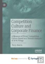 Competition Culture And Corporate Finance