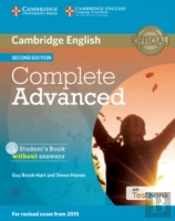 Complete Advanced Student'S Book Without Answers With Cd-Rom With Testbank