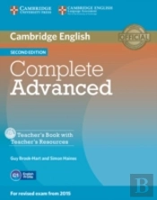 Complete Advanced Teacher'S Book With Teacher'S Resources Cd-Rom