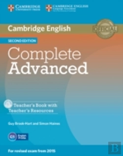 Bertrand.pt - Complete Advanced Teacher'S Book With Teacher'S Resources Cd-Rom