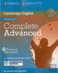 Complete Advanced Workbook with Answers with Audio CD Cambridge School Edition
