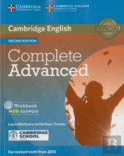 Complete Advanced Workbook with Answers with Audio CD Cambridge School Edition