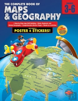 Bertrand.pt - Complete Book Of Maps And Geography, Grades 3 - 6