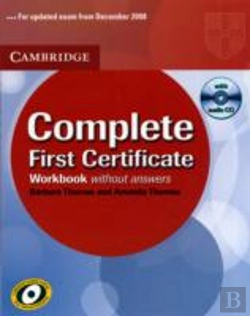 Bertrand.pt - Complete First Certificate Workbook With Audio Cd