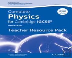 Complete Physics For Cambridge Igcse Teacher Resource Pack