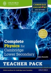 Complete Physics For Cambridge Secondary 1 Teacher Pack