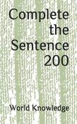 Complete The Sentence 200
