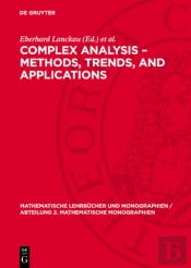 Complex Analysis  Methods, Trends, And Applications