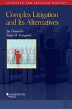 Bertrand.pt - Complex Litigation And Its Alternatives