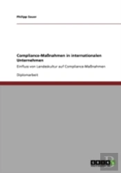 Compliance-Manahmen In Internationalen Unternehmen