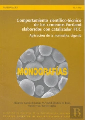 Comportamiento Científico-Técnico De Los Cementos Portland Elaborados Con Catalizador Fcc