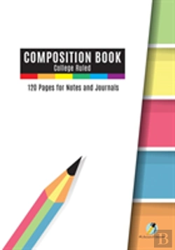 Bertrand.pt - Composition Book College Ruled, 120 Pages For Notes And Journals