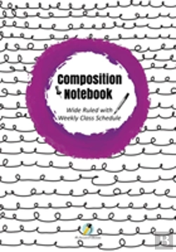 Bertrand.pt - Composition Notebook Wide Ruled With Weekly Class Schedule