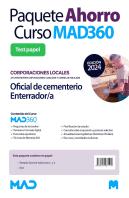 Compra Anticipada Curso Mad360 Oposiciones Oficial De Cementerio/Enterrador Corporaciones Locales Te
