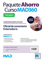 Compra Anticipada Curso Mad360 Oposiciones Oficial De Cementerio/Enterrador Corporaciones Locales Te