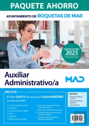 Compra Anticipada Paquete Ahorro Auxiliar Administrativo/A Ayuntamiento De Roquetas De Mar