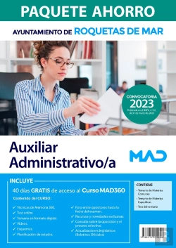 Bertrand.pt - Compra Anticipada Paquete Ahorro Auxiliar Administrativo/A Ayuntamiento De Roquetas De Mar