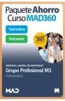 Compra Anticipada Paquete Ahorro Curso Mad360 Test Papel Y Online Personal Laboral Ministerios Grupo
