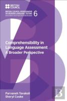 Comprehensibility In Language Assessment