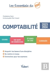 Comptabilite 2023/2024 - Cours - Qcm - Exercices - Etudes De Cas - Corriges