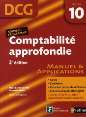 Comptabilité Approfondie ; Épreuve 10 Dcg ; Élève (Édition 2008)