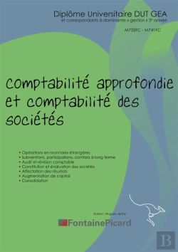 Bertrand.pt - Comptabilite Approfondie Et Comptabilite Des Societes Dut Gea/Licence