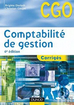 Bertrand.pt - Comptabilité De Gestion Corrigés (5e Édition)