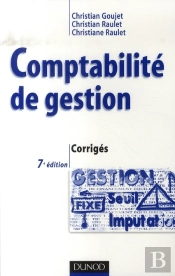 Comptabilité De Gestion ; Corrigés
