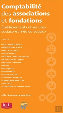 Bertrand.pt - Comptabilité Des Associations, Fondations ; Établissements Et Services Sociaux Et Médico-Sociaux (2e Édition)