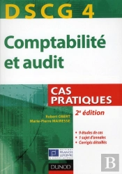 Comptabilité Et Audit Dscg 4 ; Cas Pratiques (2e Édition)