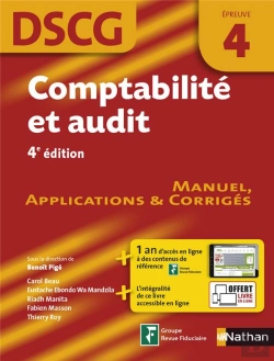Bertrand.pt - Comptabilite Et Audit Epreuve 4 Dscg Manuel Applications Et Corriges 2016