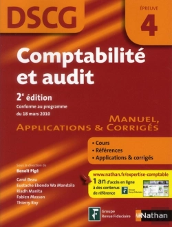 Bertrand.pt - Comptabilite Et Audit Epreuve 4 Dscg Manuelapplic Ation Et Corriges 2011