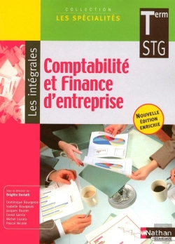 Bertrand.pt - Comptabilité Et Finance D'Entreprise ; Terminale Stg ; Les Specialités/Les Intégrales ; Élève (Édition 2008)